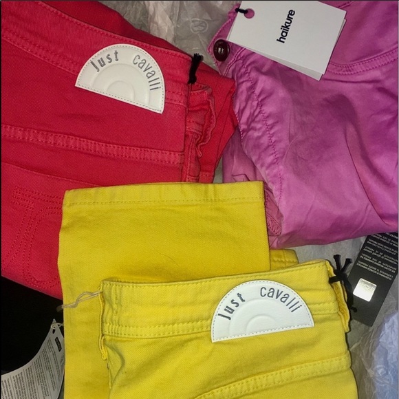 Cavalli yellow jeans - Picture 6 of 7